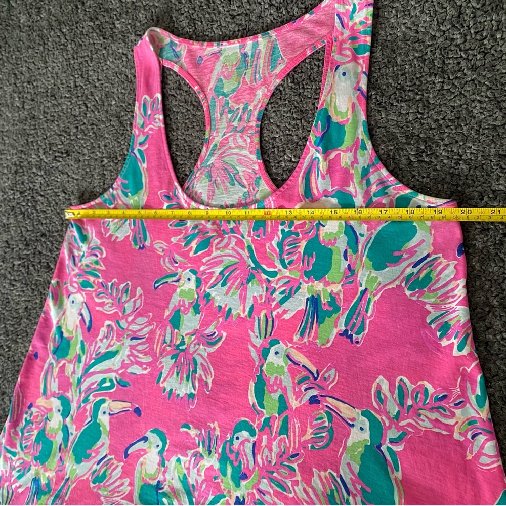 Lilly Pulitzer Monterey Tank Toucan Print - Preppy - Picture 8 of 14